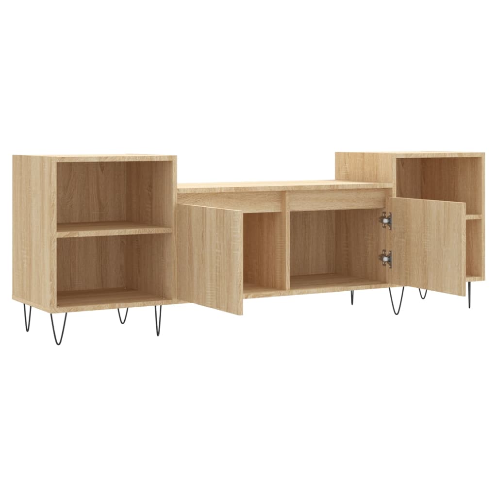 Tv-møbel Sonoma eg 160x35x55 cm træmateriale