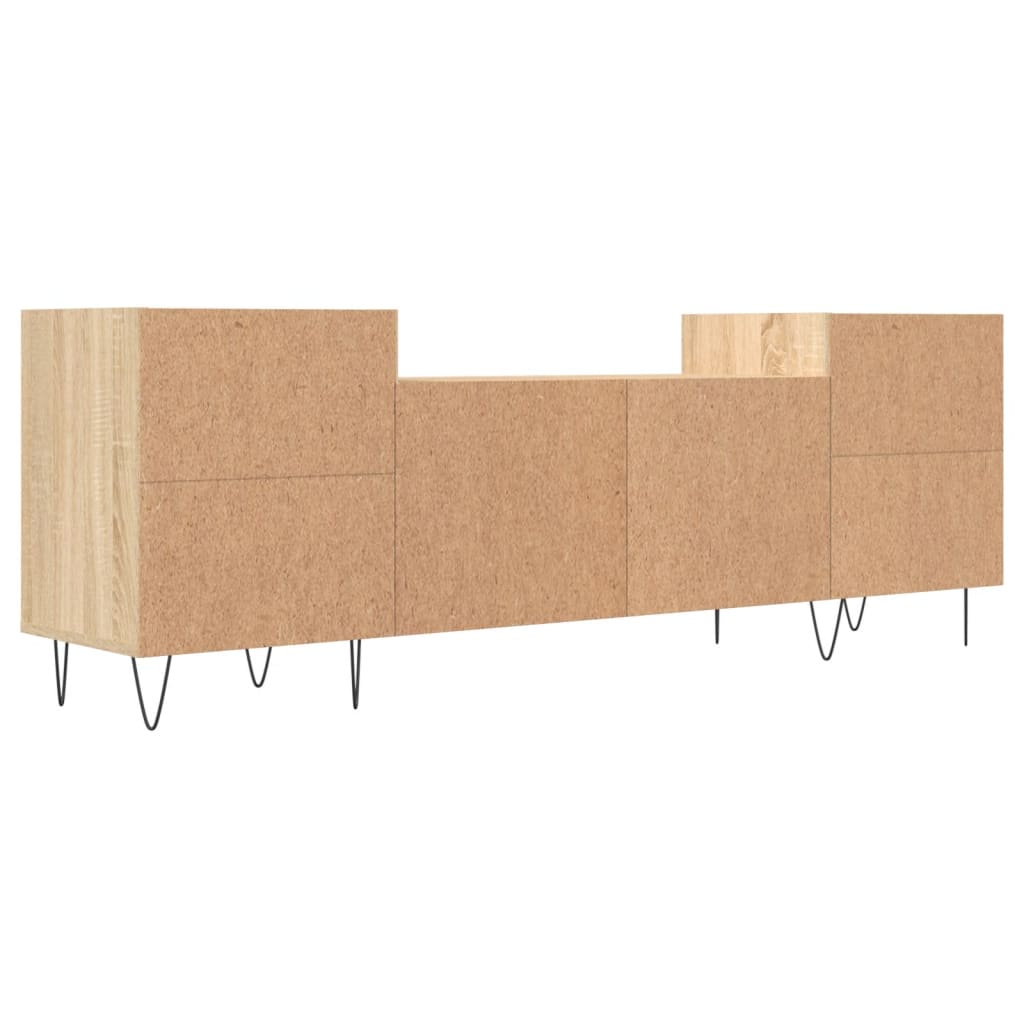 Tv-møbel Sonoma eg 160x35x55 cm træmateriale