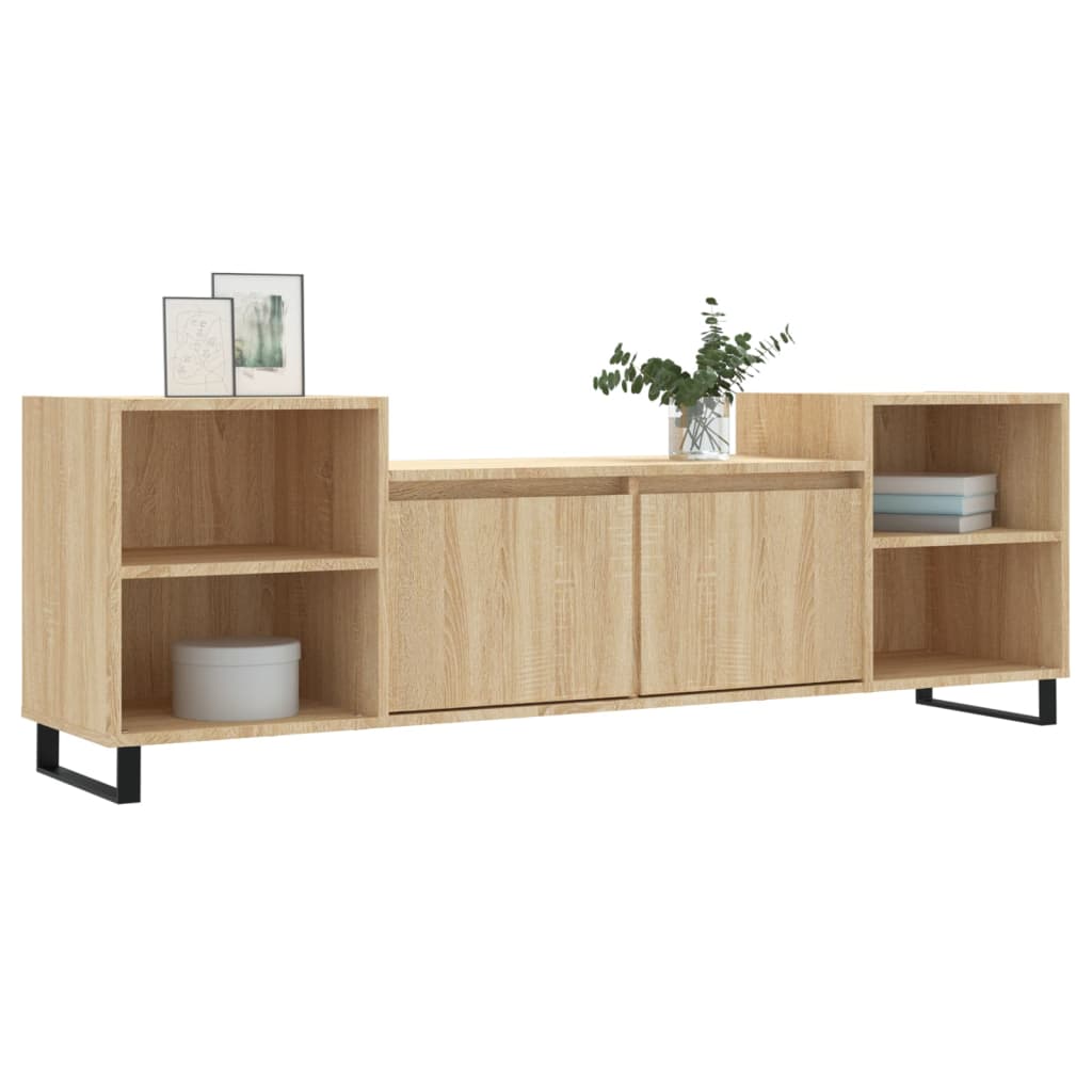 Tv-møbel Sonoma eg 160x35x55 cm træmateriale