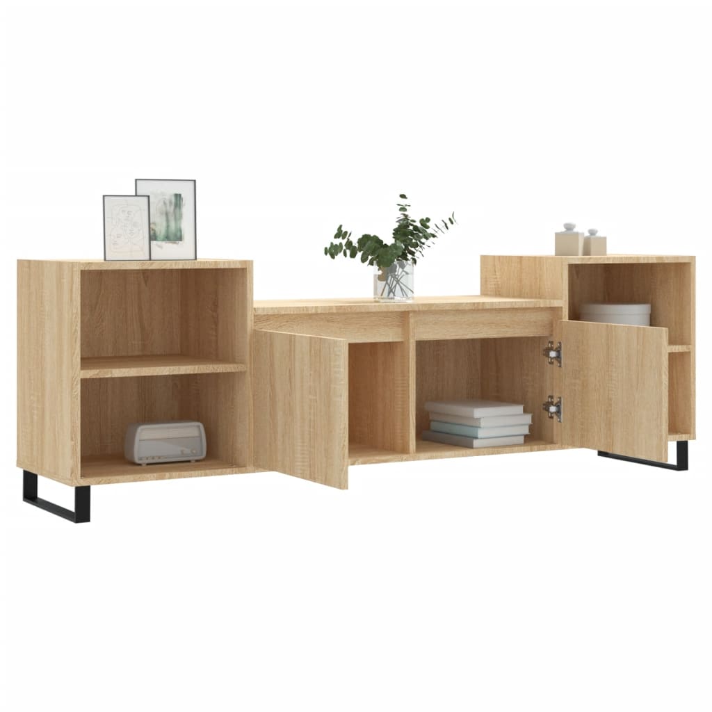 Tv-møbel Sonoma eg 160x35x55 cm træmateriale