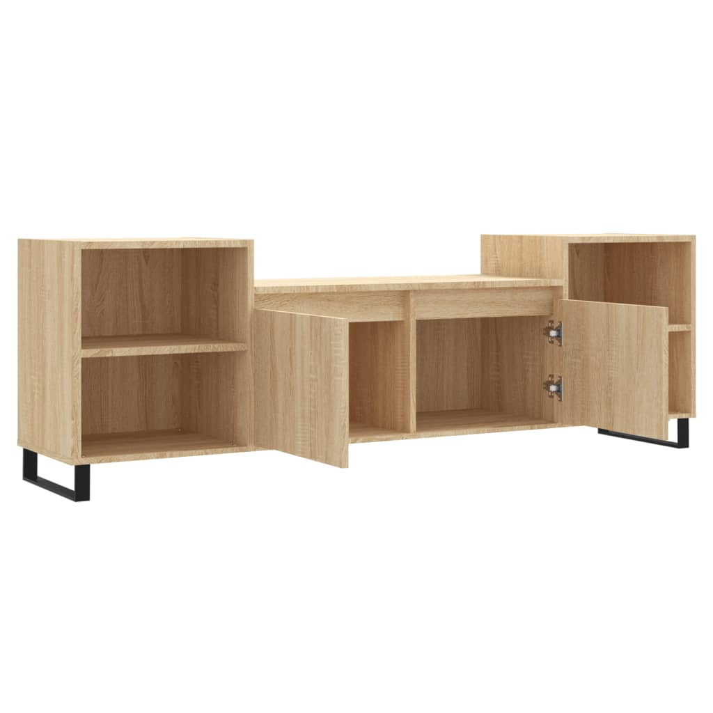 Tv-møbel Sonoma eg 160x35x55 cm træmateriale