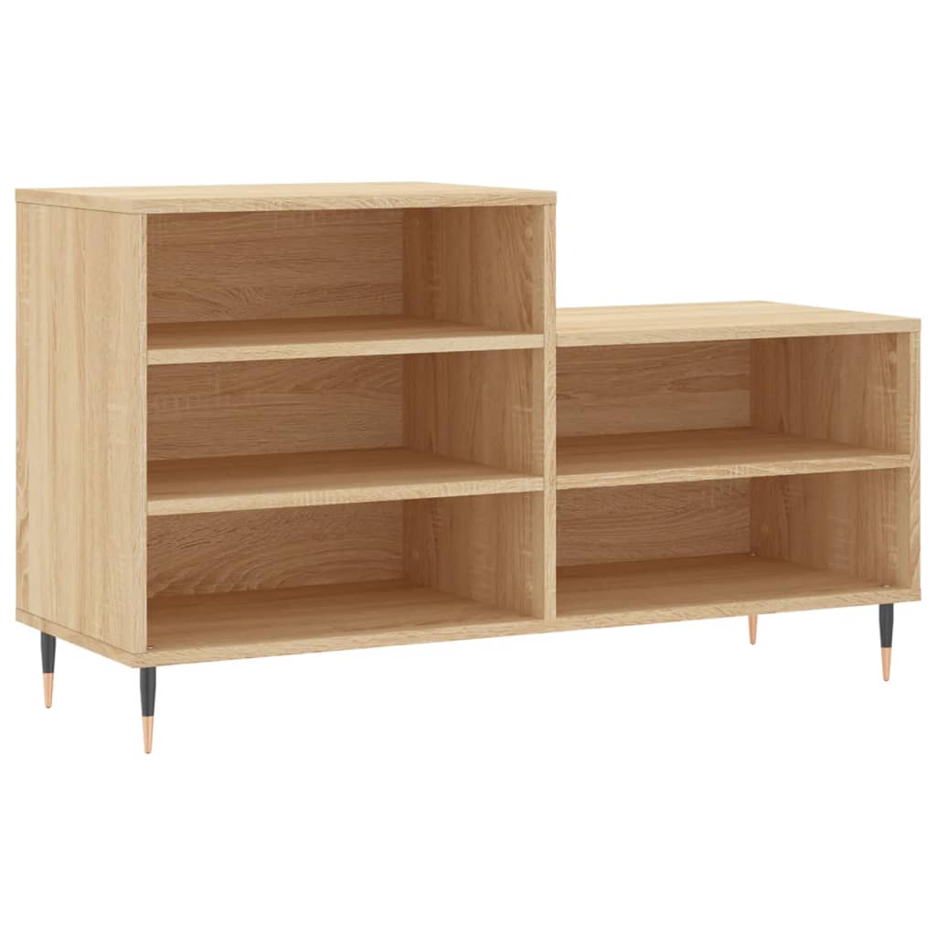 Skostativ Sonoma eg 102x36x60 cm træmateriale