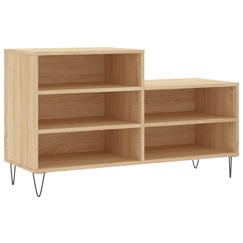 Skostativ Sonoma eg 102x36x60 cm træmateriale