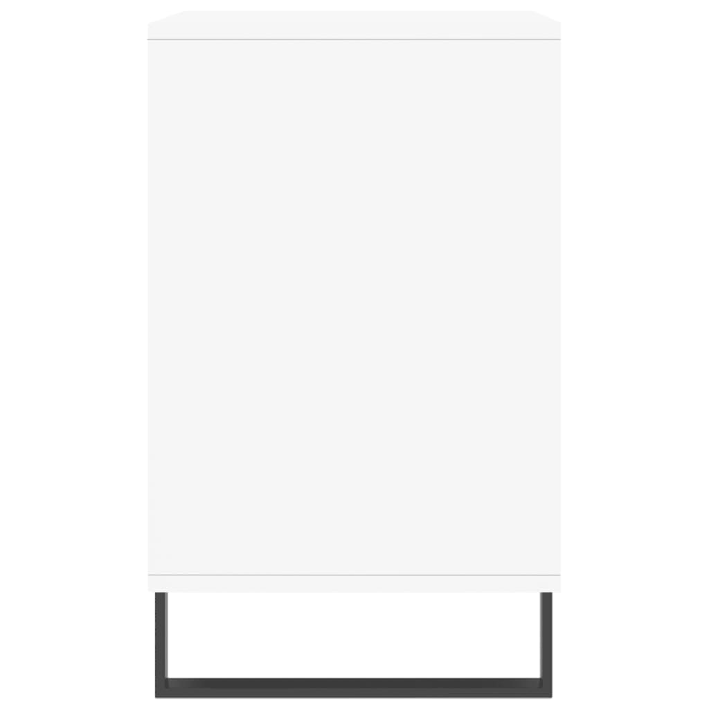 Skostativ Hvid 102x36x60 cm Træmateriale