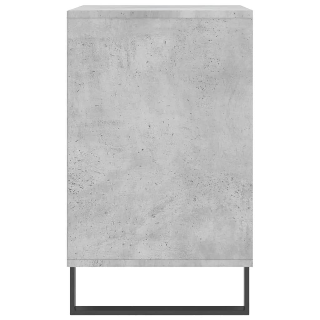 Skostativ betongrå 102x36x60 cm træmateriale