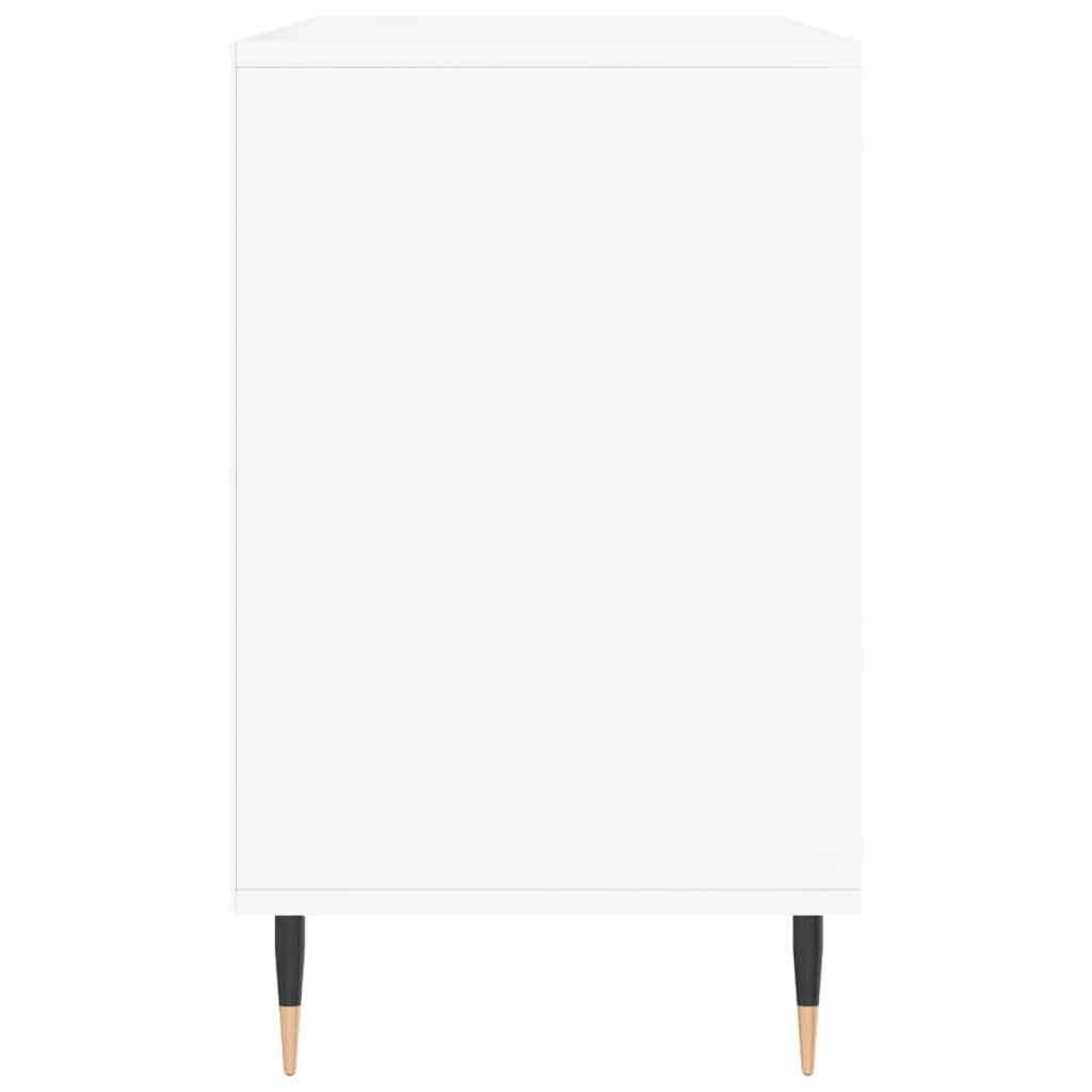 Skostativ Hvid 102x36x60 cm Træmateriale