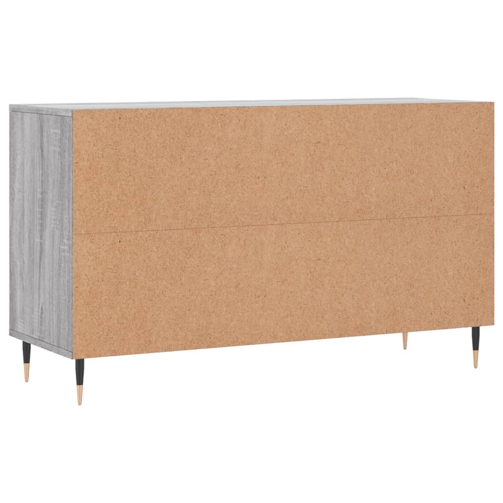 Skostativ Grå Sonoma 102x36x60 cm Træmateriale