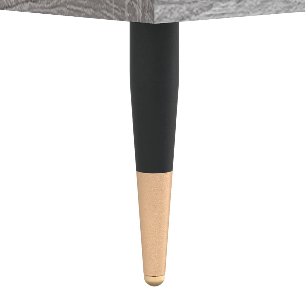 Skostativ Grå Sonoma 102x36x60 cm Træmateriale