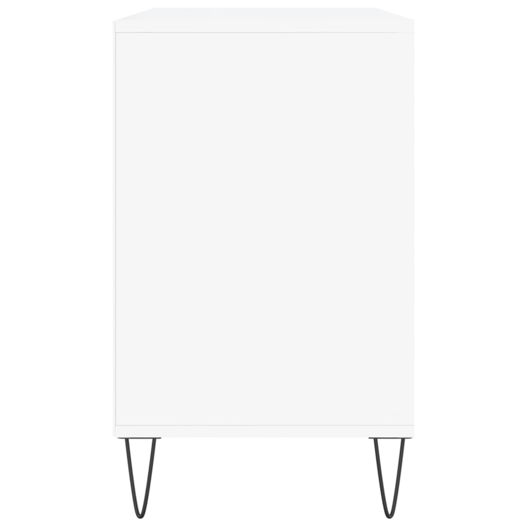 Skostativ Hvid 102x36x60 cm Træmateriale