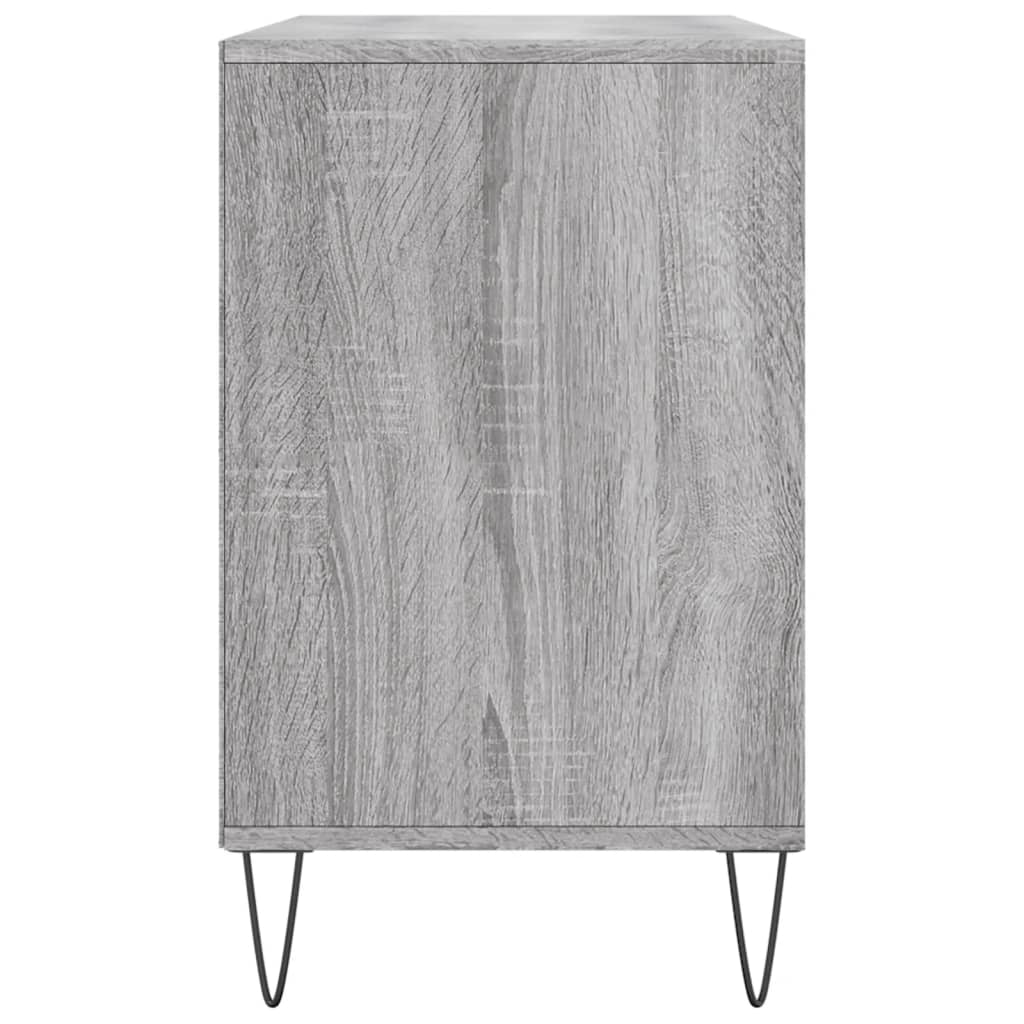 Skostativ Grå Sonoma 102x36x60 cm Træmateriale