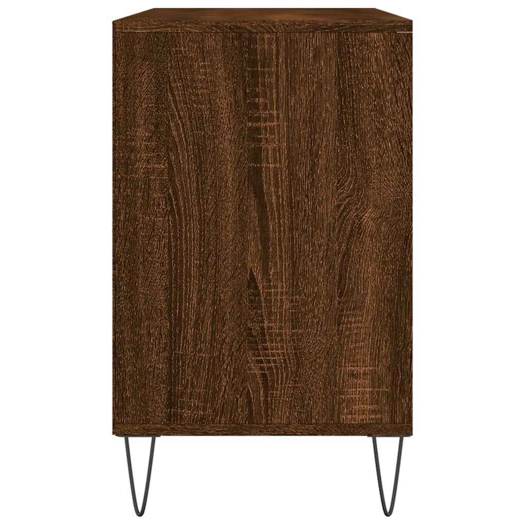 Skostativ Brun Eg Look 102x36x60 cm Træmateriale