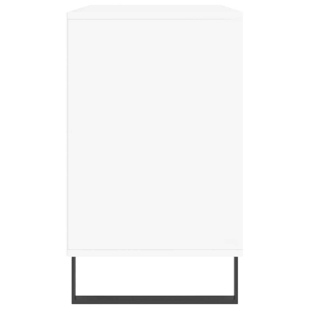 Skostativ Hvid 102x36x60 cm Træmateriale