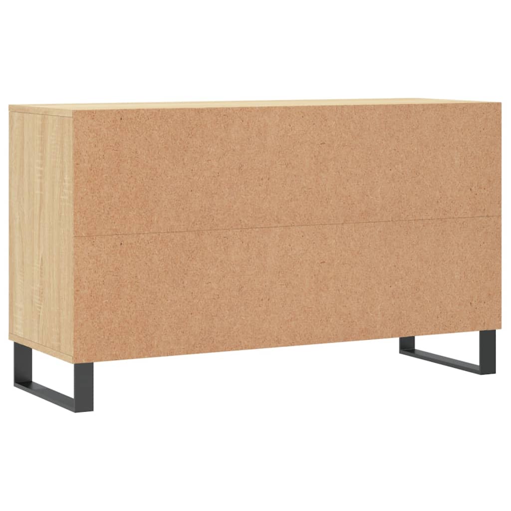 Skostativ Sonoma eg 102x36x60 cm træmateriale