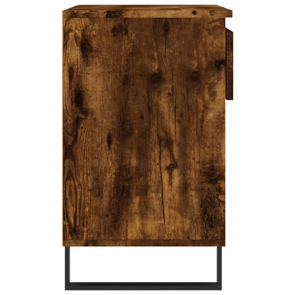 Skostativ røget eg 70x36x60 cm træmateriale