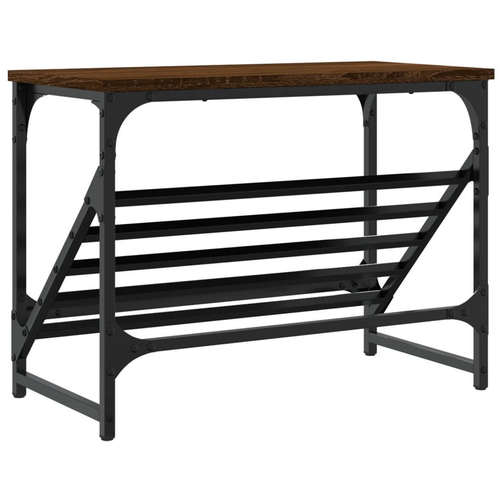 Skostativ Brun Eg Look 60x30x45 cm Træmateriale