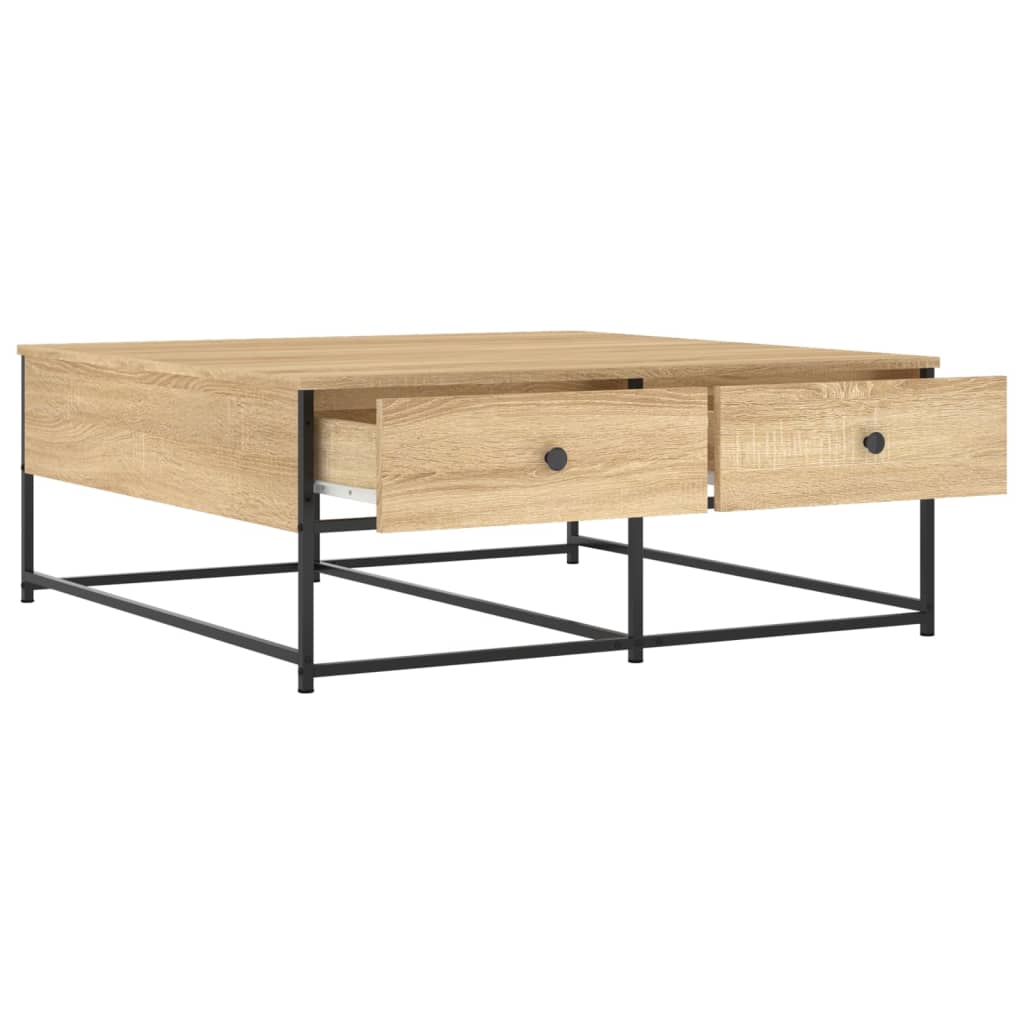 Sofabord Sonoma eg 100x99x40 cm træmateriale