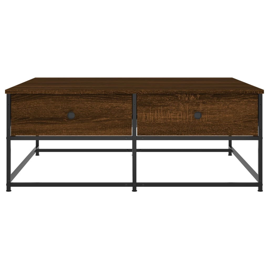 Sofabord Brun Eg Look 100x99x40 cm Træmateriale