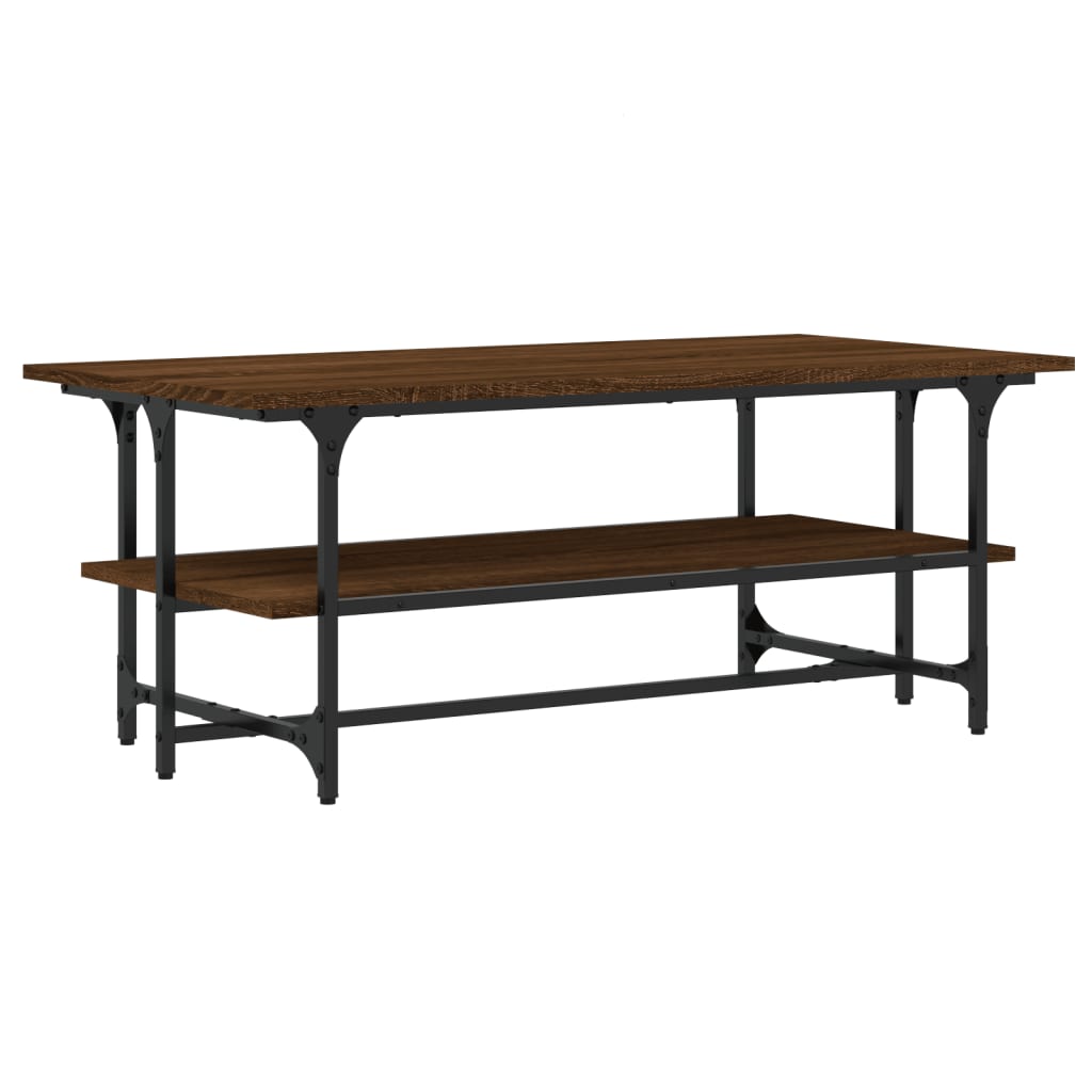 Sofabord Brun Eg Look 100x50x40 cm Træmateriale