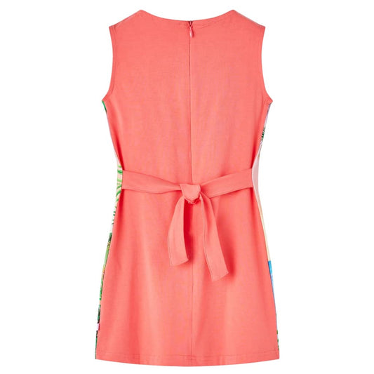 Kinderkleid Korallenrosa 116