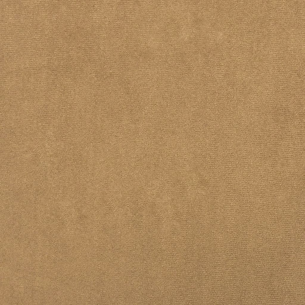 Lænestol Brun 60 cm Fløjl