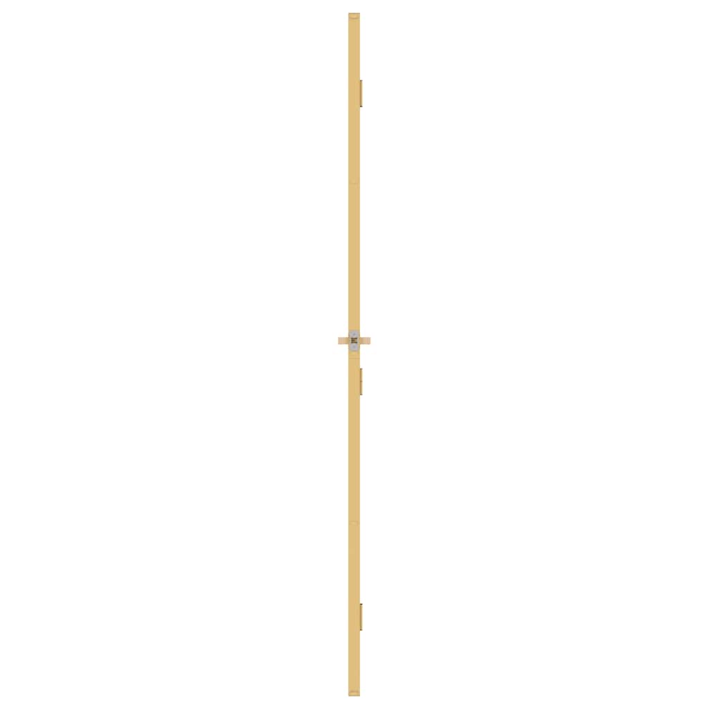 Indvendig dør Slim Golden 102,5x201,5 cm hærdet glas og aluminium