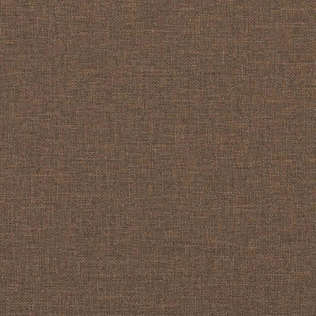 3-Sitzer-Sofa Braun 180 cm Stoff