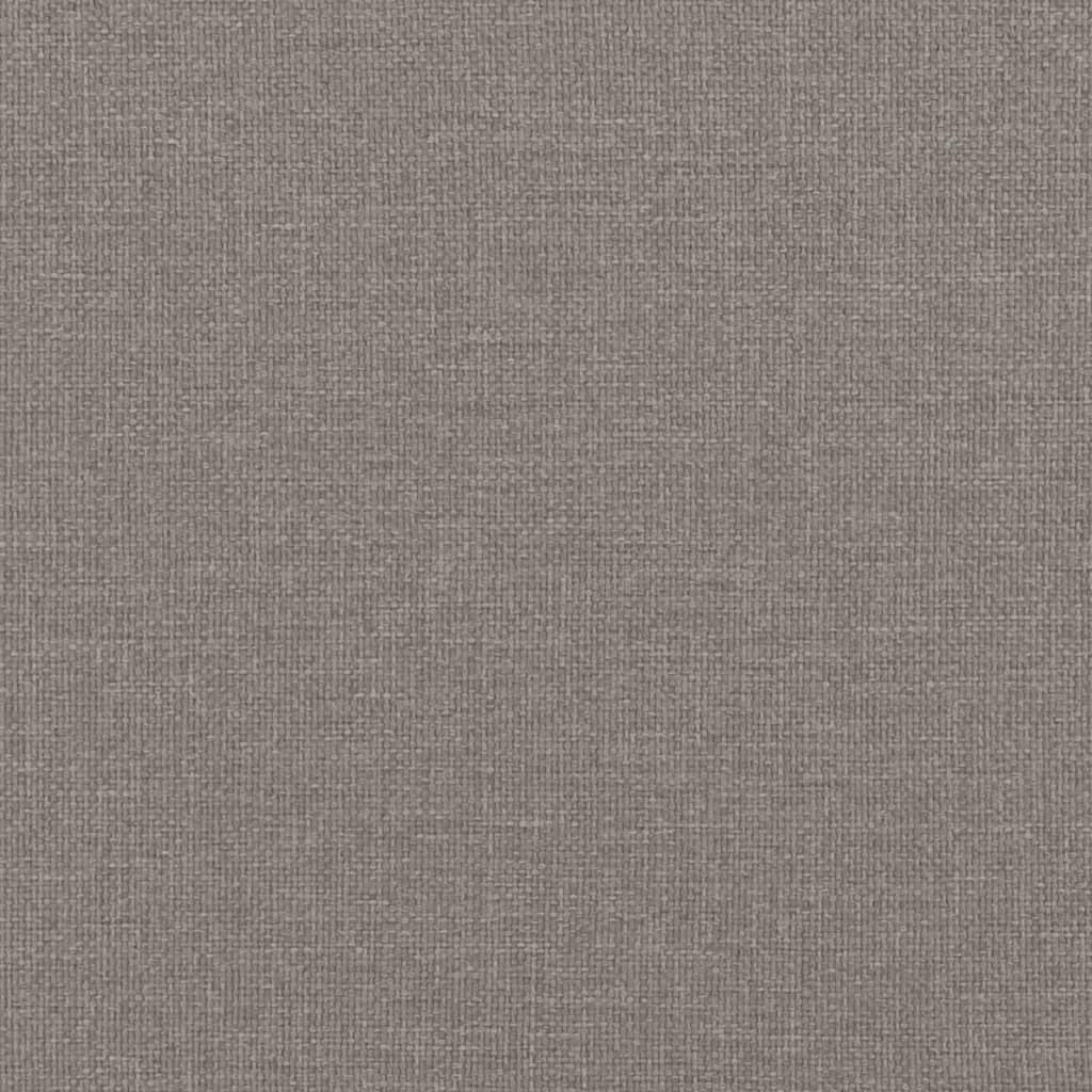 3-Sitzer-Sofa Taupe 180 cm Stoff