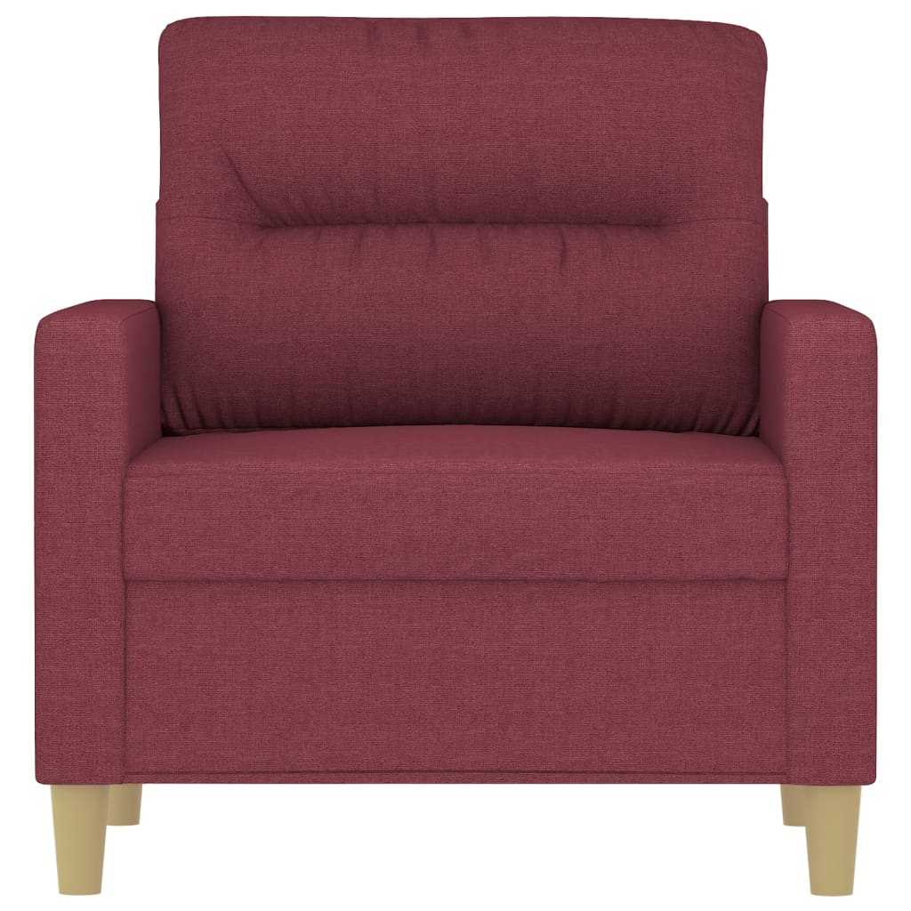 Sofastol Vinrød 60 cm Stof