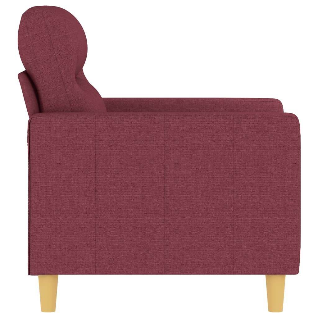 Sofastol Vinrød 60 cm Stof