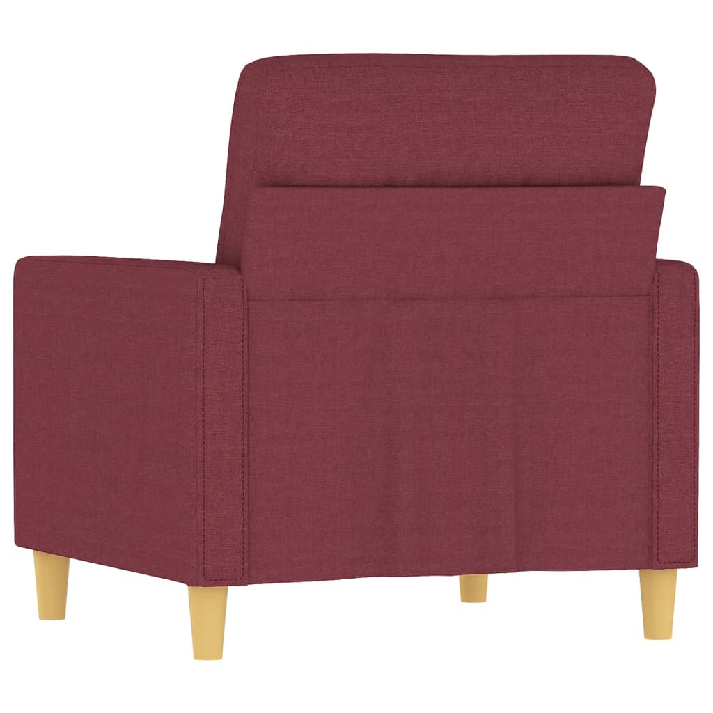 Sofastol Vinrød 60 cm Stof