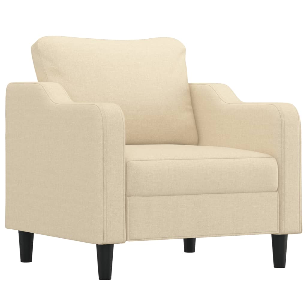 Lænestol Creme 60 cm Stof
