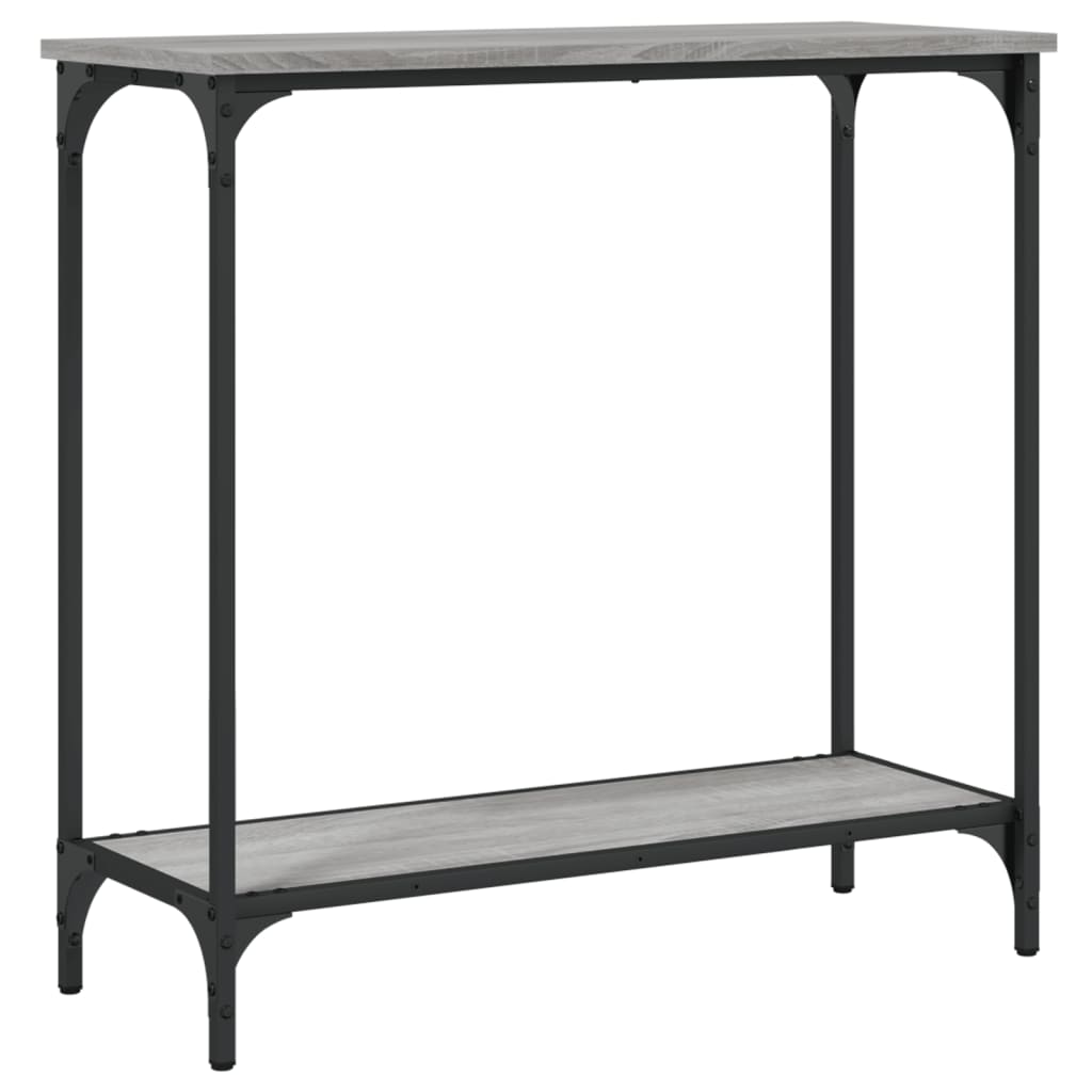 Konsolbord Grå Sonoma 75x30,5x75 cm Træmateriale