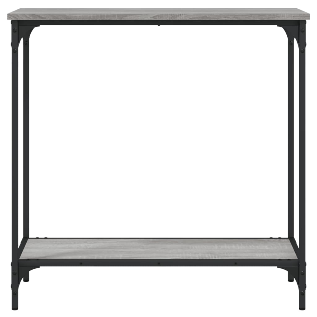 Konsolbord Grå Sonoma 75x30,5x75 cm Træmateriale