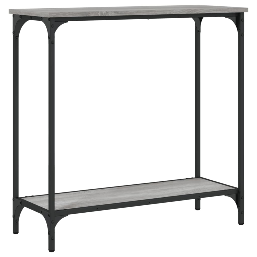 Konsolbord Grå Sonoma 75x30,5x75 cm Træmateriale