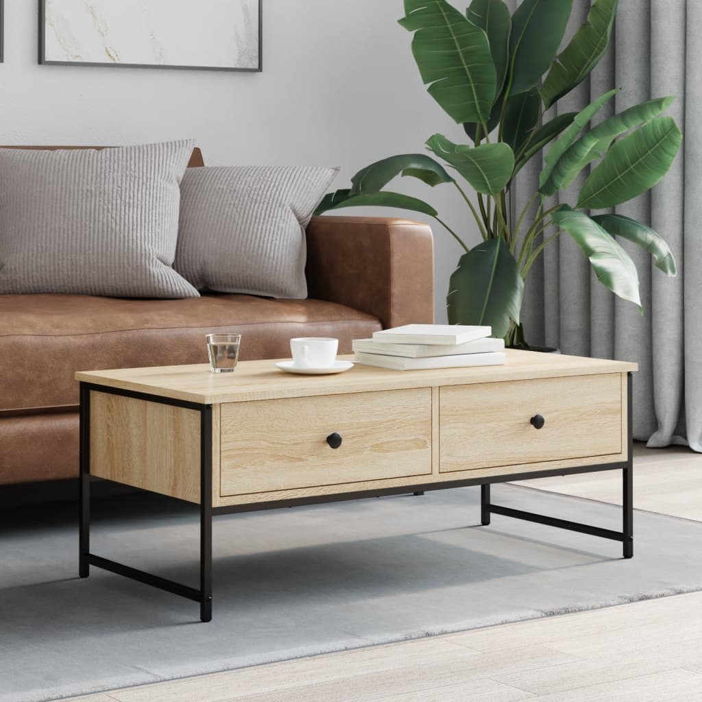 Sofabord Sonoma eg 101x49x39,5 cm træmateriale