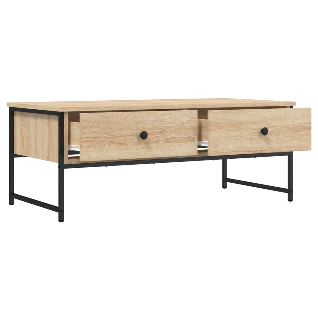 Sofabord Sonoma eg 101x49x39,5 cm træmateriale