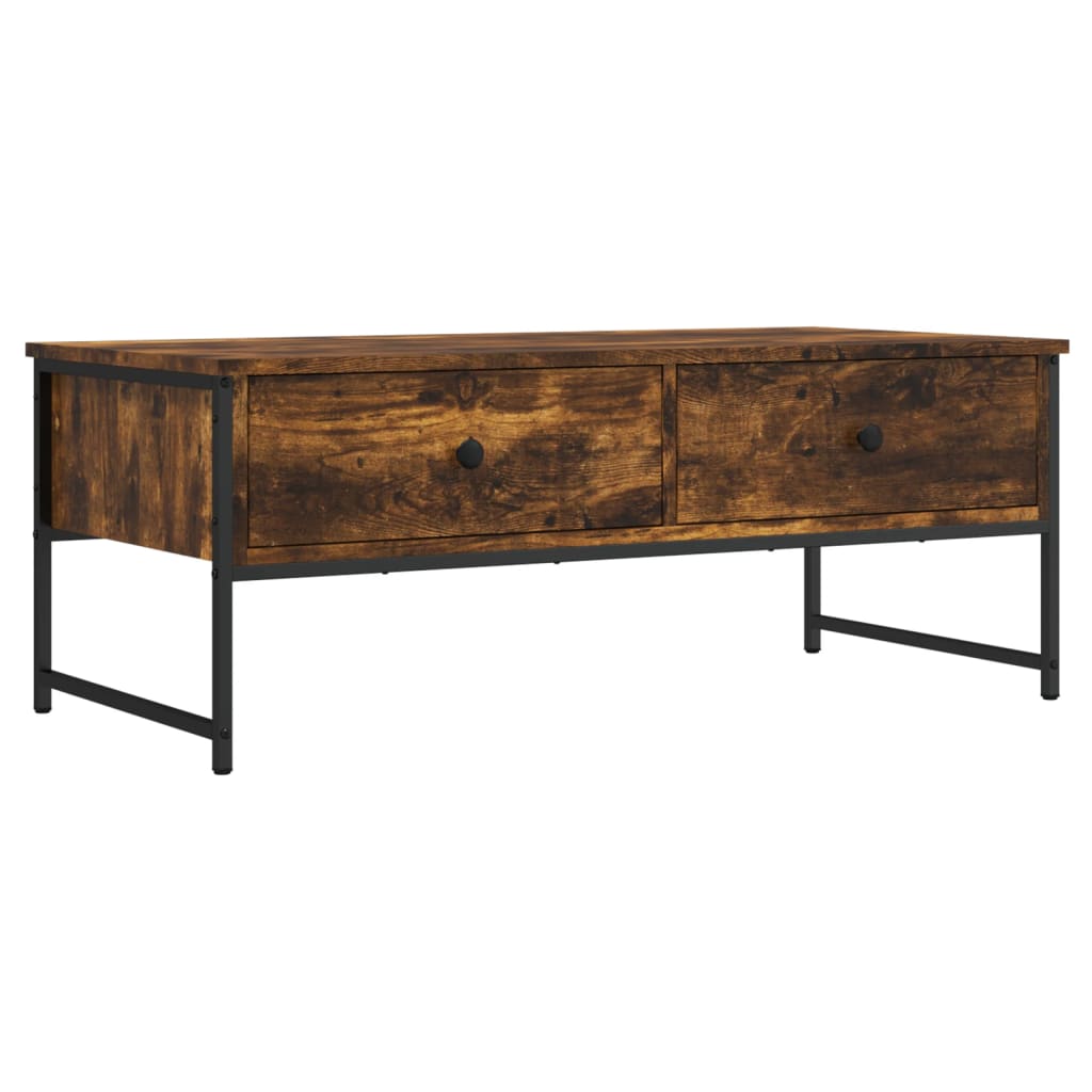 Sofabord røget eg 101x49x39,5 cm træmateriale