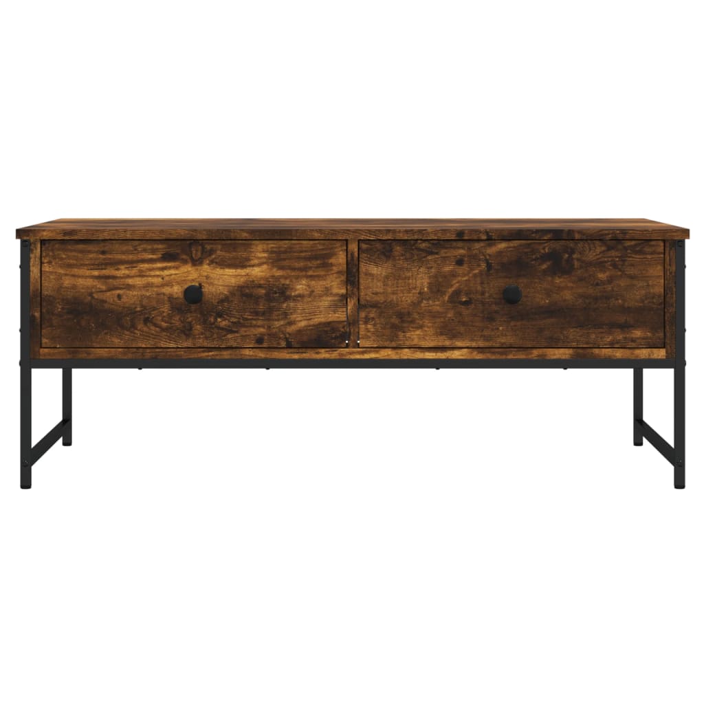 Sofabord røget eg 101x49x39,5 cm træmateriale