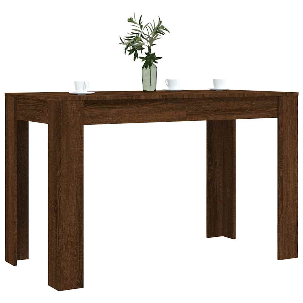 Spisebord Brun Eg Look 120x60x76 cm Træmateriale