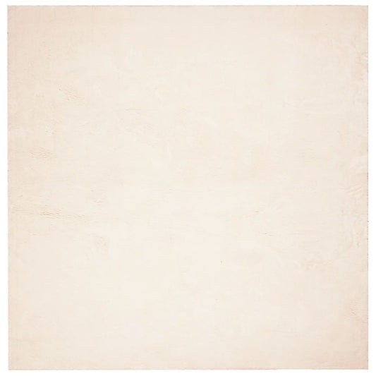 Teppich HUARTE Kurzflor Weich und Waschbar Beige 240x240 cm