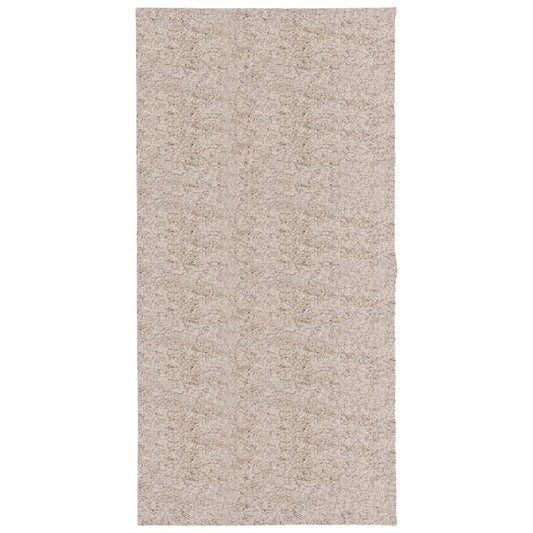 Shaggy-Teppich PAMPLONA Hochflor Modern Beige 100x200 cm