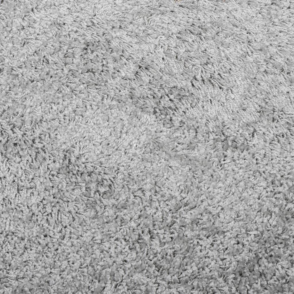 Shaggy Tæppe PAMPLONA Deep Pile Modern Grey 160x230 cm