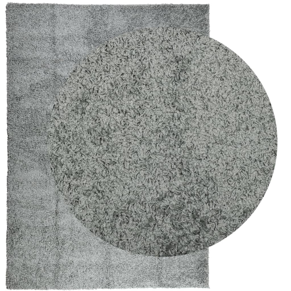 Tæppe Shaggy Deep Pile Modern Green 200x280 cm
