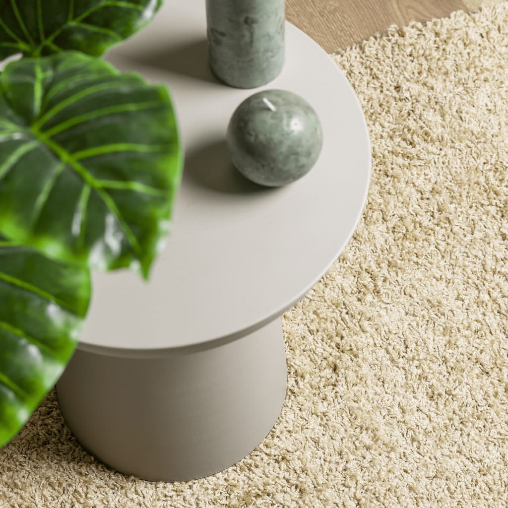 Tæppe Shaggy Deep Pile Modern Golden 120x170 cm
