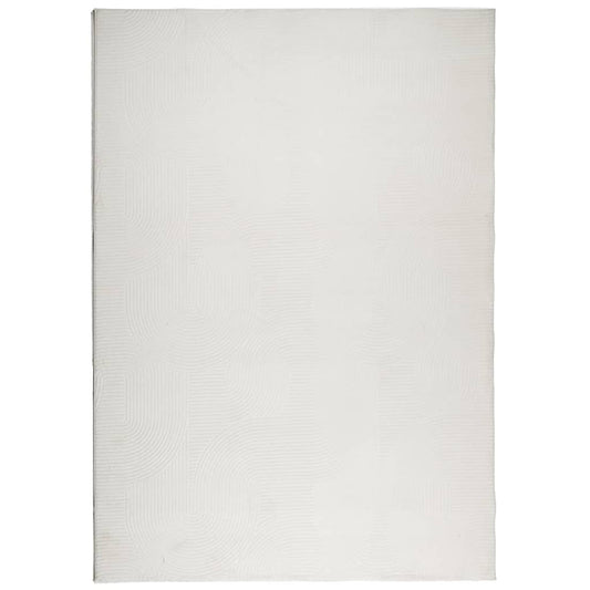 Teppich IZA Kurzflor Skandinavischer Look Creme 120x170 cm