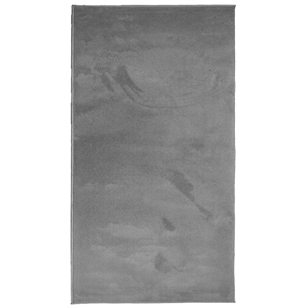 Tæppe OVIEDO kortluvet antracit 60x110 cm