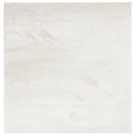Teppich OVIEDO Kurzflor Beige 240x240 cm