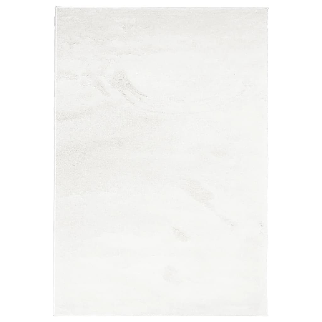 Tæppe OVIEDO kortluvet creme 140x200 cm