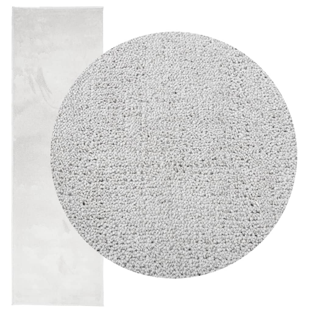 Tæppe OVIEDO Kort Luv Grå 80x250 cm