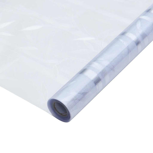Fensterfolien 2 Stk. Matt Bambus-Muster PVC